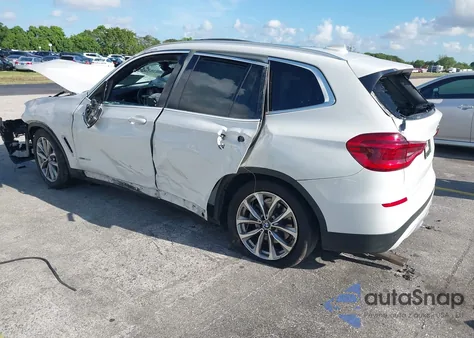 2018 BMW X3 xDrive30I z USA, uszkodzony, nr VIN 5UXTR9C50JLC77330